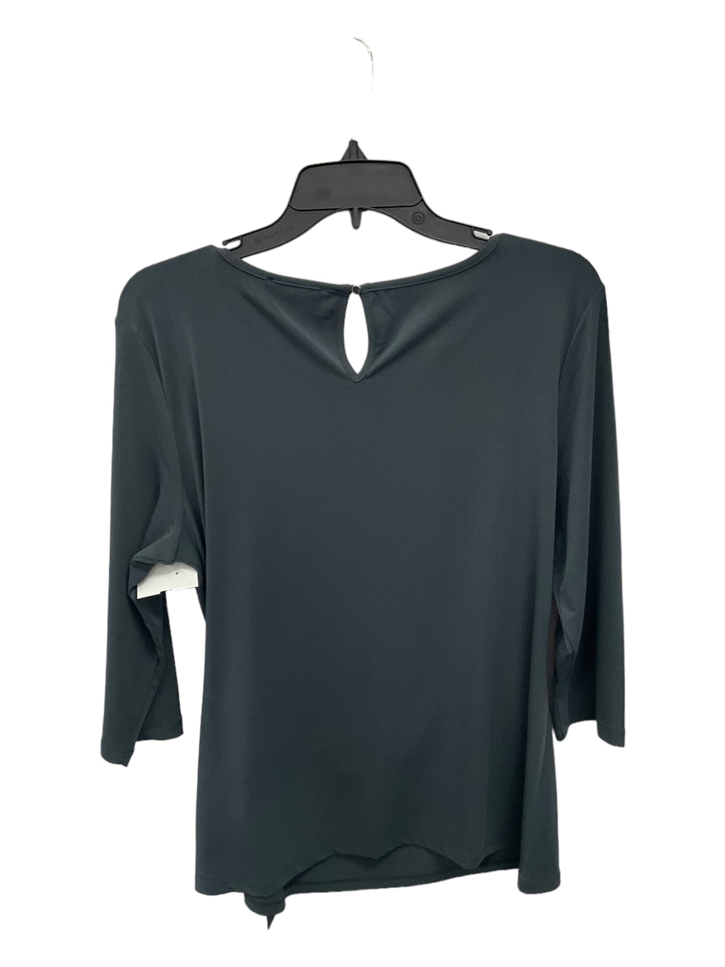 Grey Top 3/4 Sleeve Premise, Size L