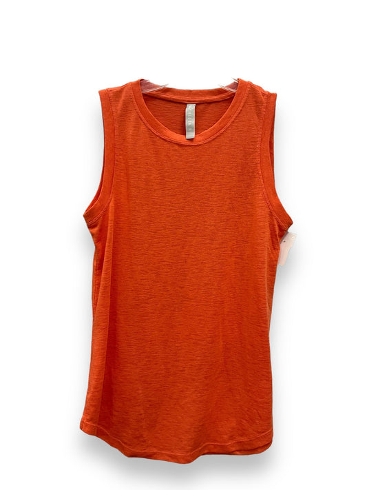 Orange Athletic Tank Top Athleta, Size Xs