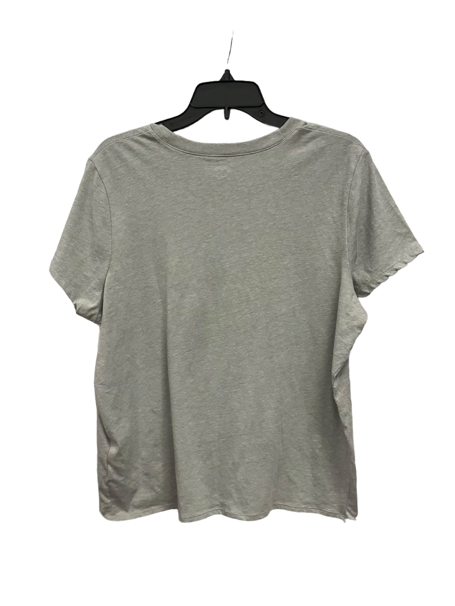 Grey Top Short Sleeve Basic Madewell, Size Xl