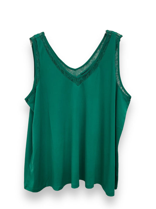 Green Top Sleeveless Torrid, Size 3x