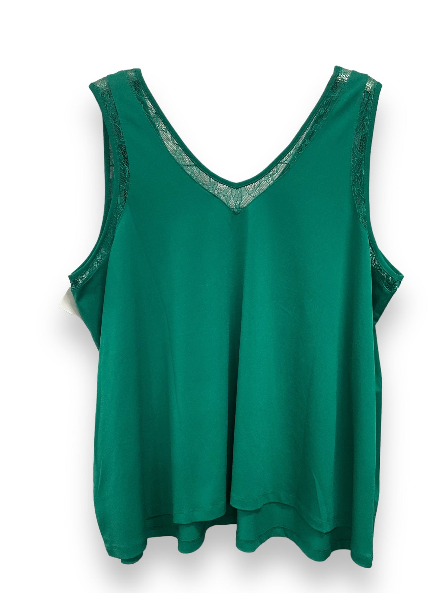 Green Top Sleeveless Torrid, Size 3x