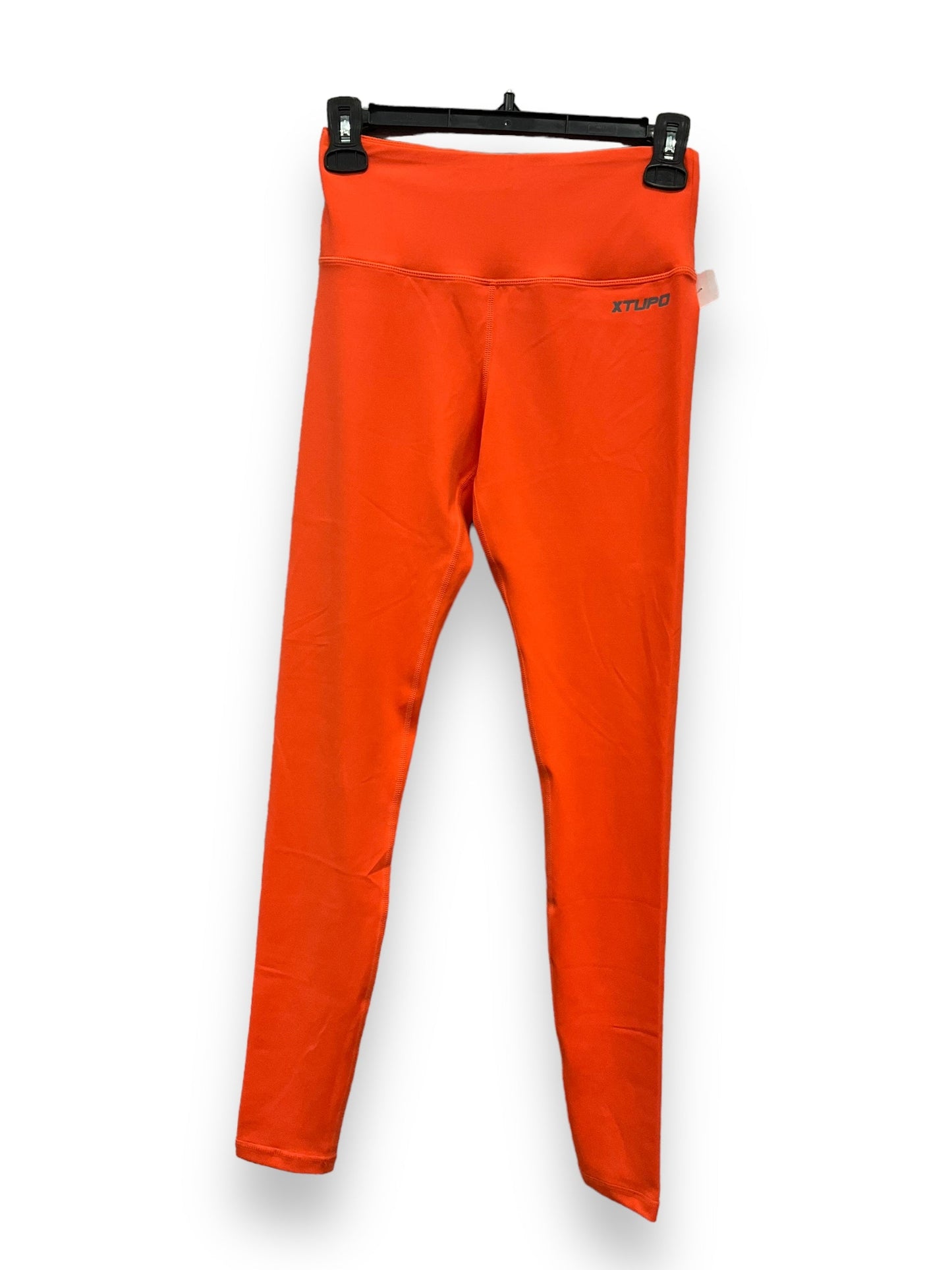 Orange Athletic Leggings Clothes Mentor, Size S