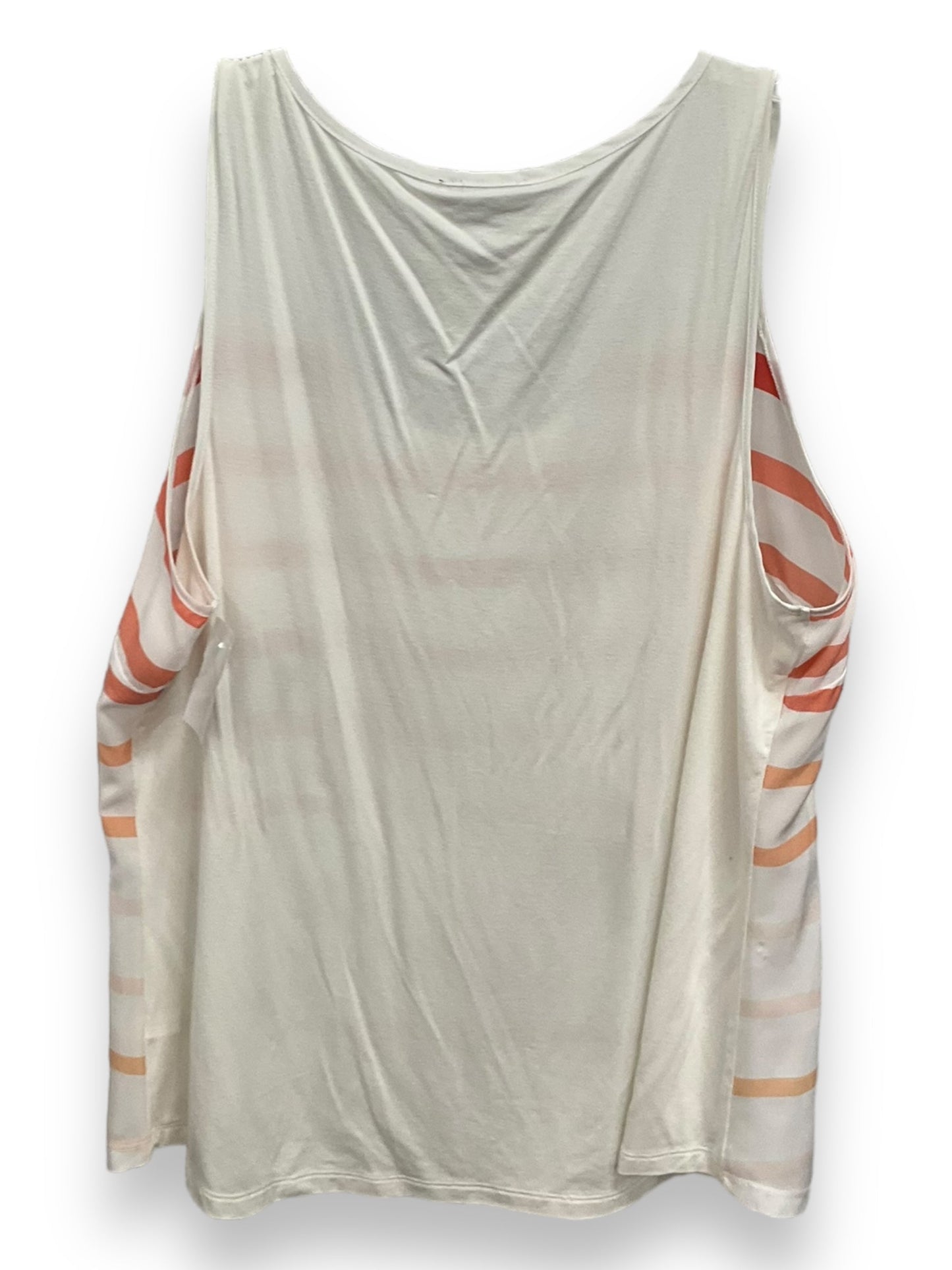 Striped Pattern Top Sleeveless Limited, Size Xl