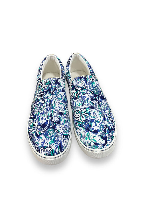 Blue Shoes Flats Lilly Pulitzer, Size 10