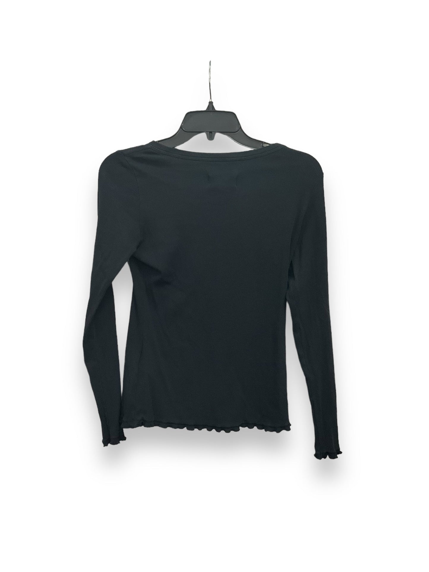 Top Long Sleeve By Anthropologie In Black, Size: Xs