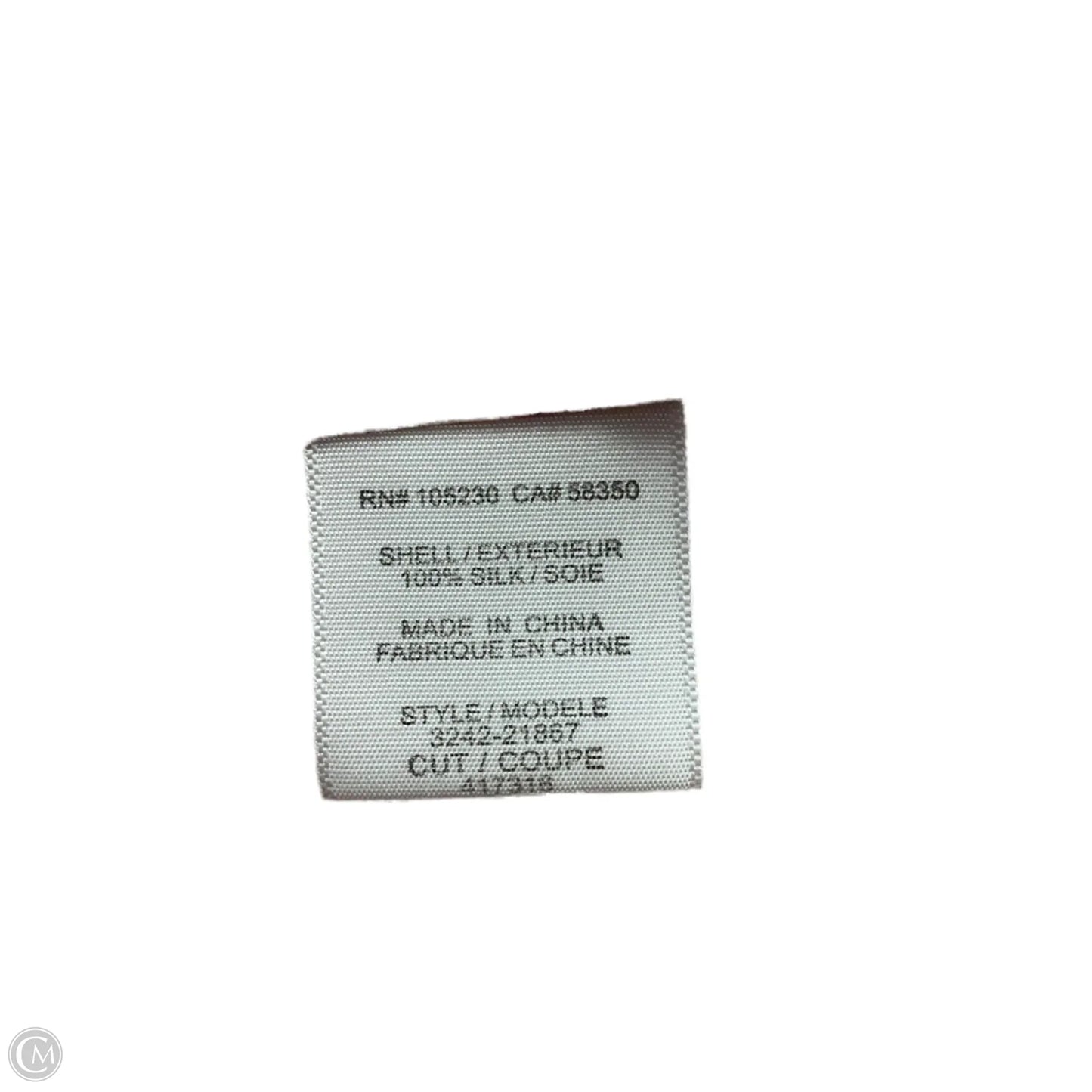 Top Sleeveless By Joie In Multi-colored, Size: Xs