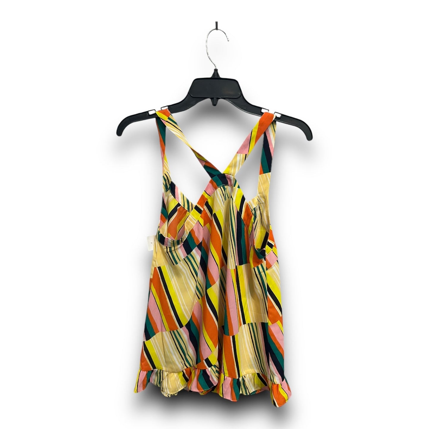 Top Sleeveless By Cabi In Multi-colored, Size: S