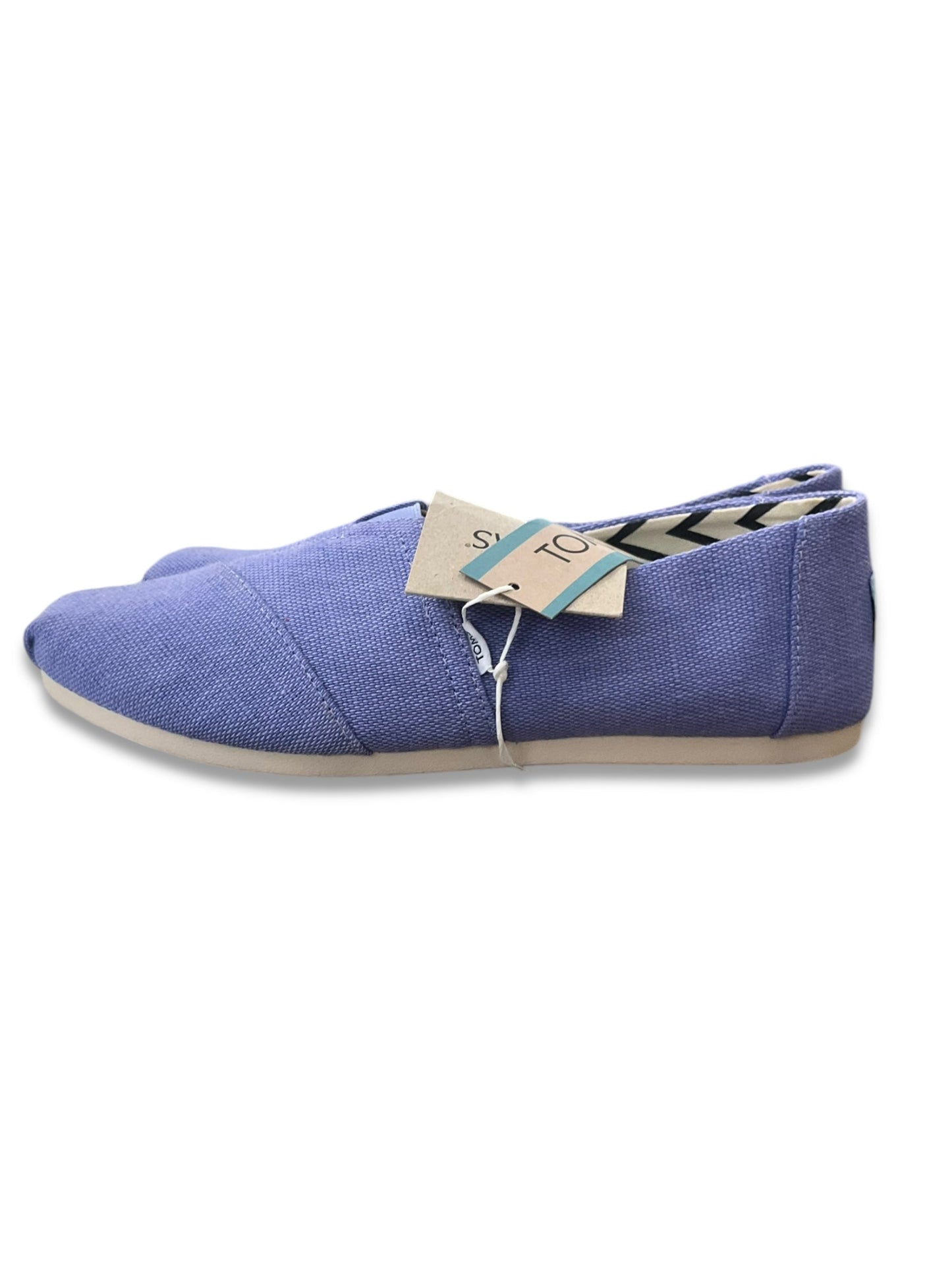 Shoes Flats By Toms In Purple, Size: 8