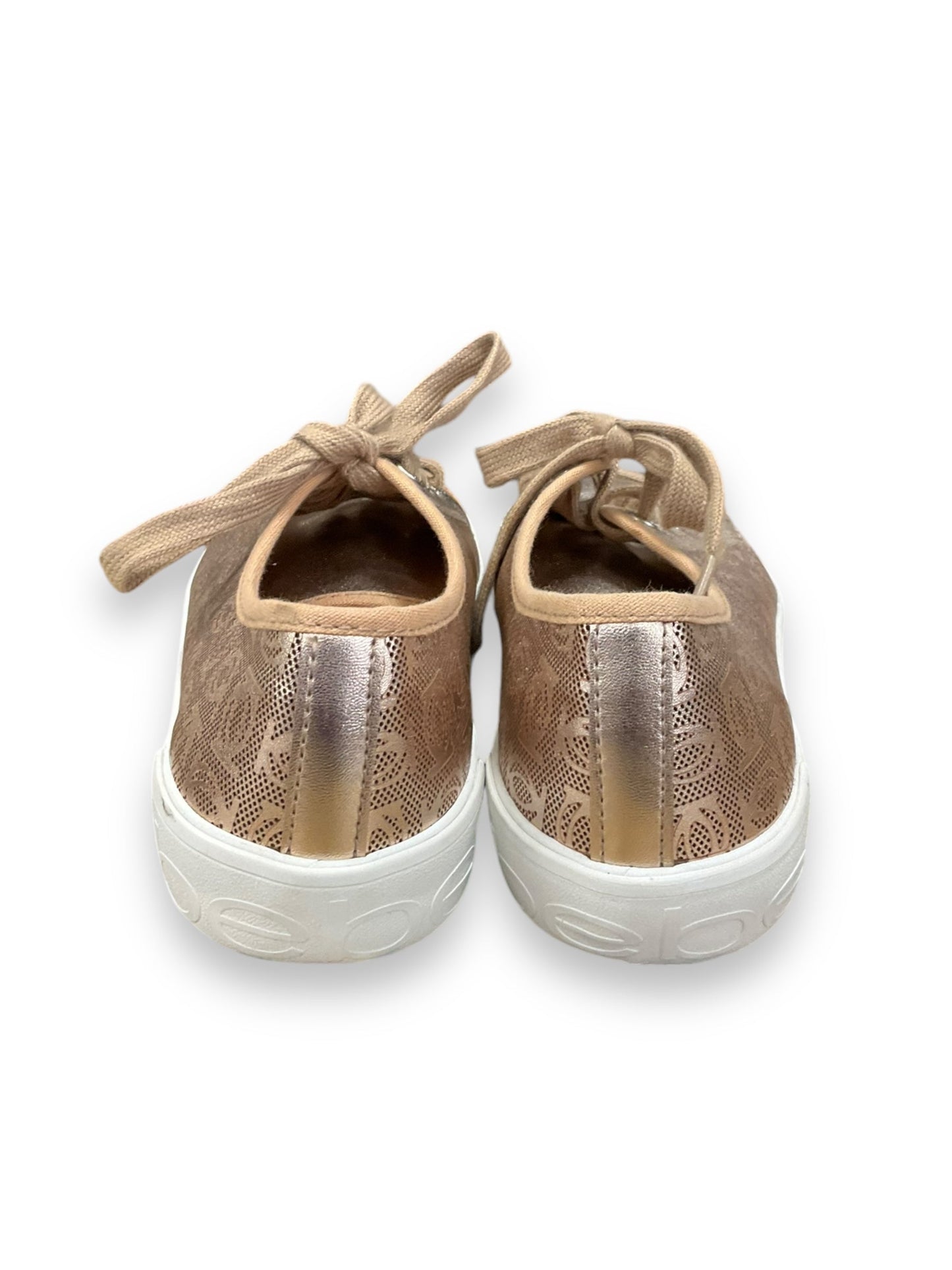 Shoes Sneakers By Bebe In Rose Gold, Size: 8