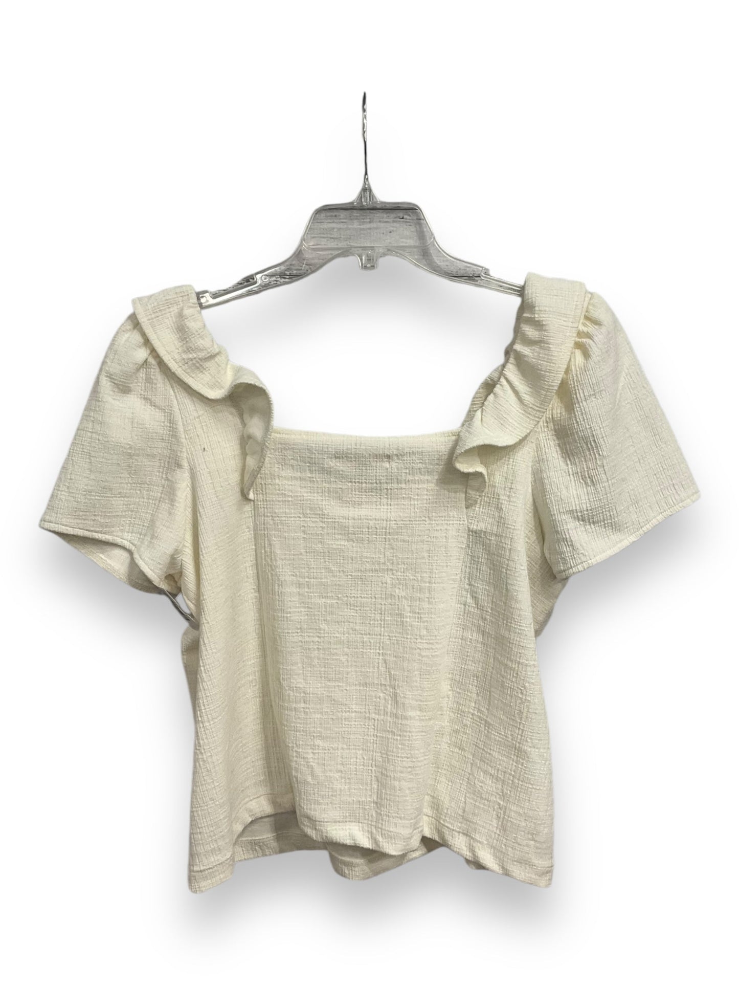 Top Sleeveless By Madewell In Cream, Size: M