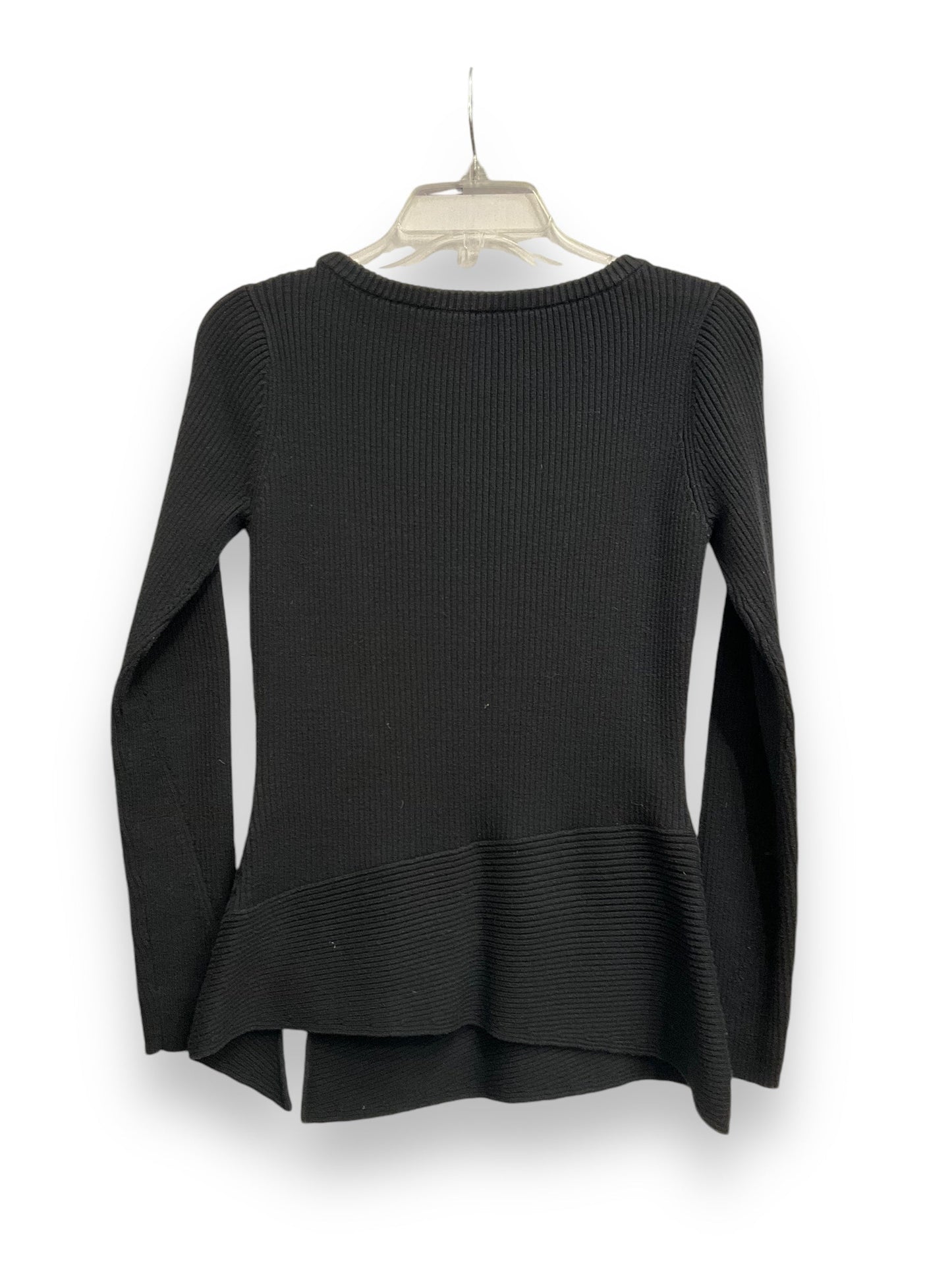 Top Long Sleeve By Laundry In Black, Size: S