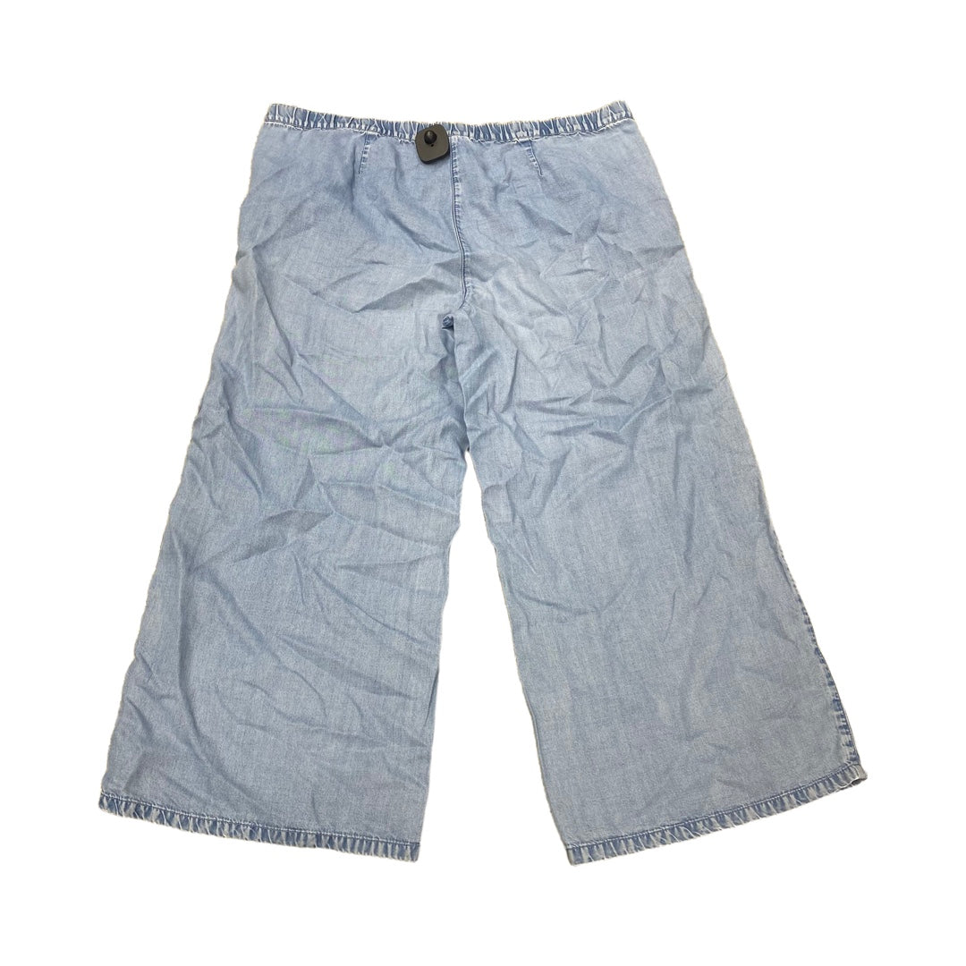 Pants Cropped By Pure Jill In Blue, Size:M