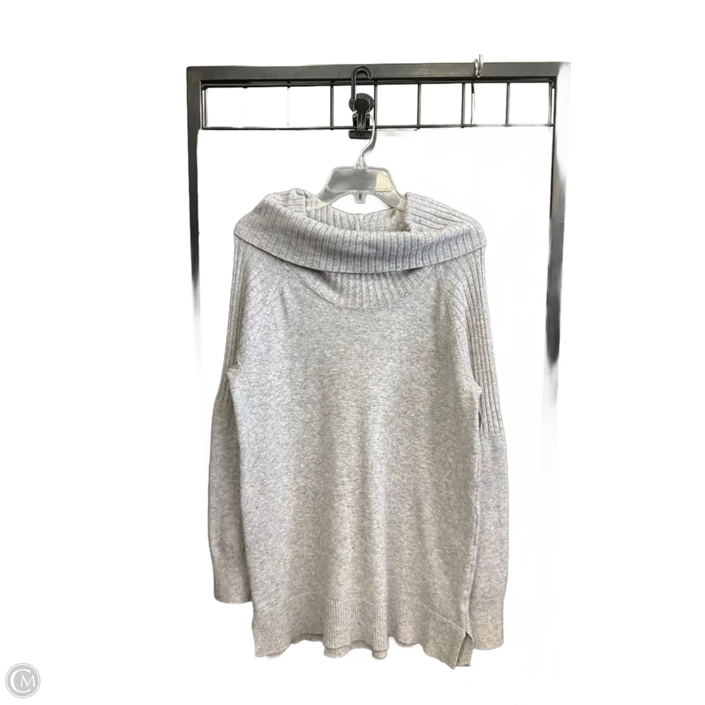 Sweater By Time And Tru In Grey, Size: L