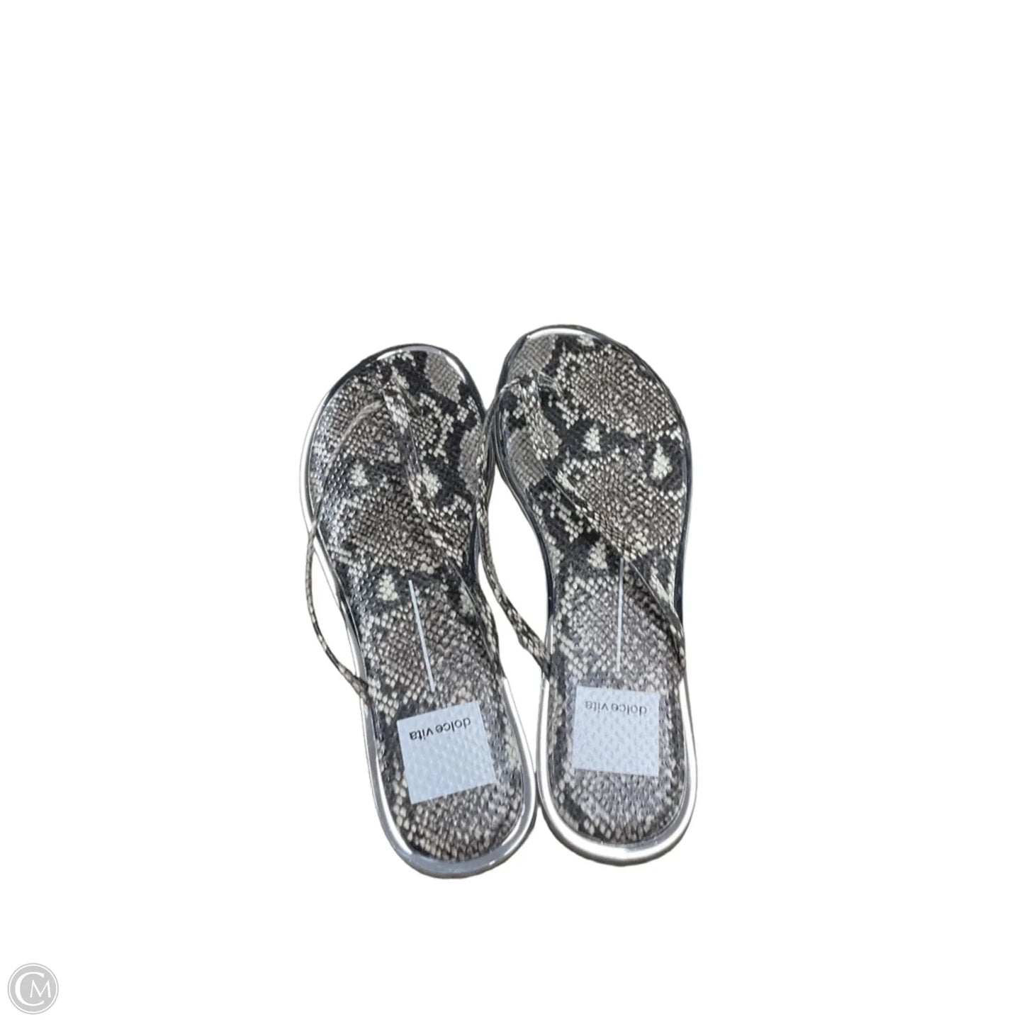 Sandals Flats By Dolce Vita In Snakeskin Print, Size: 9