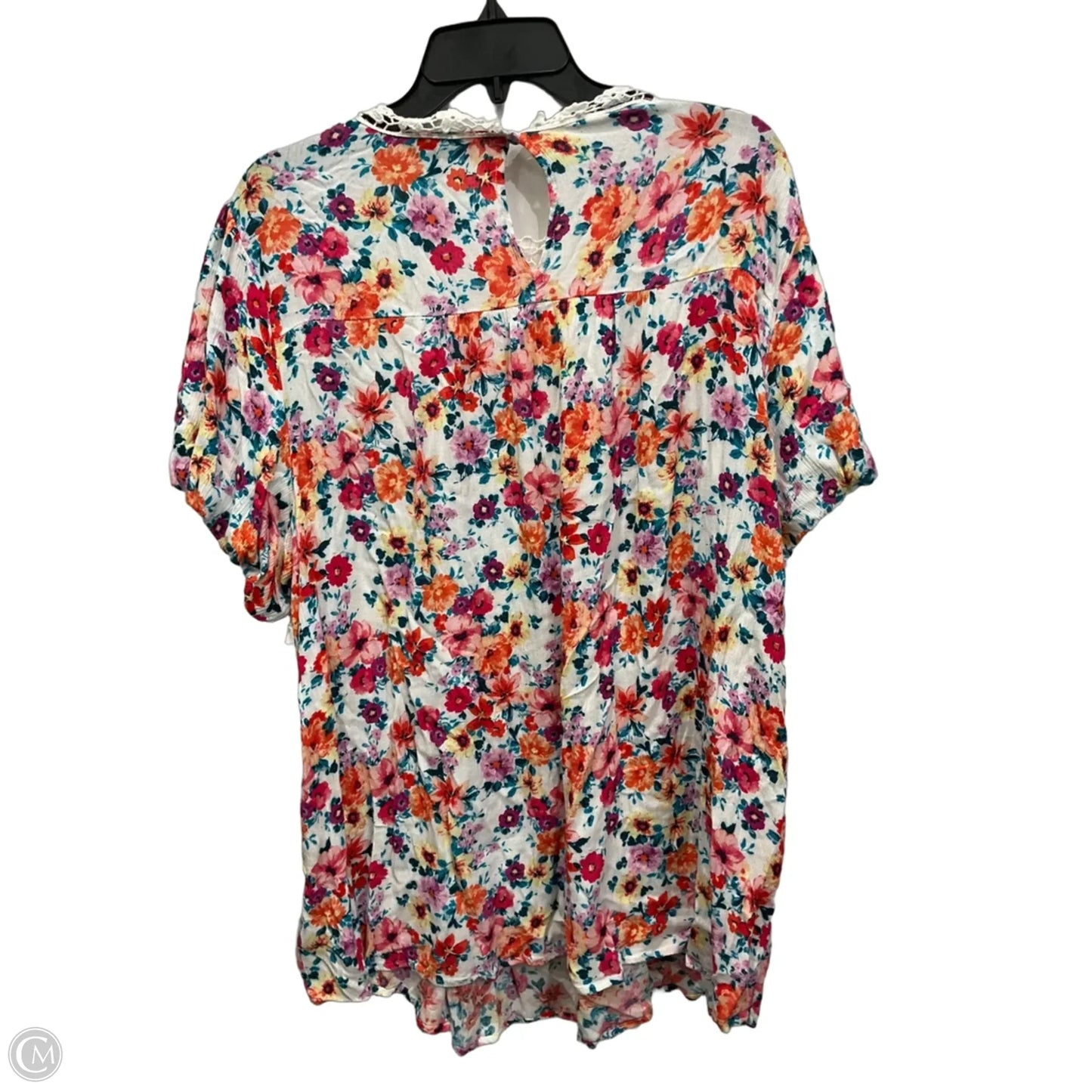 Top Short Sleeve By Torrid In Floral Print, Size: 3x