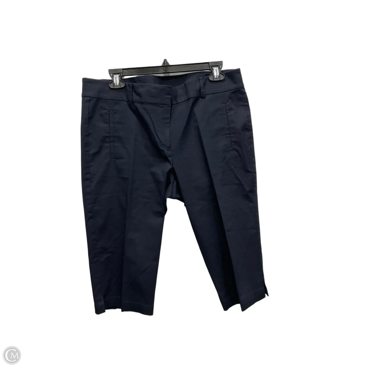 Capris By Ann Taylor In Navy, Size: 12