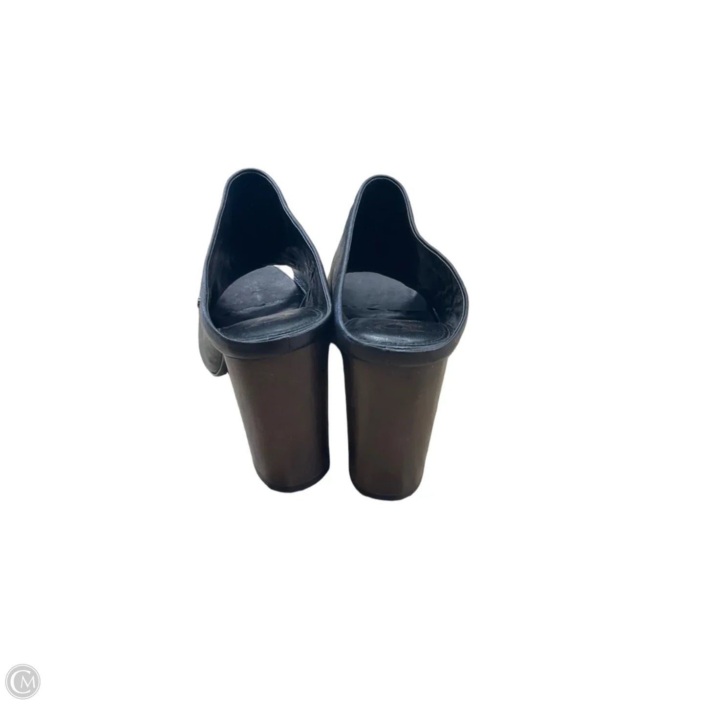 Sandals Heels Block By Vince Camuto In Black, Size: 9.5
