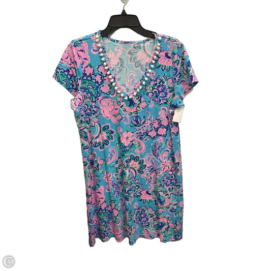 Dress Designer By Lilly Pulitzer In Blue, Size: L