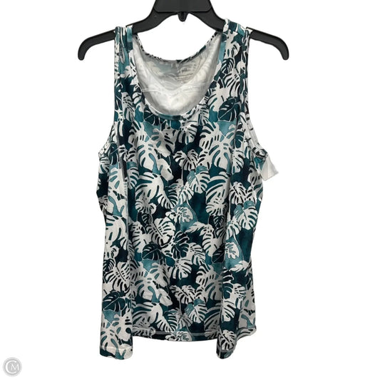 Top Sleeveless Basic By J. Jill In White, Size: 1x