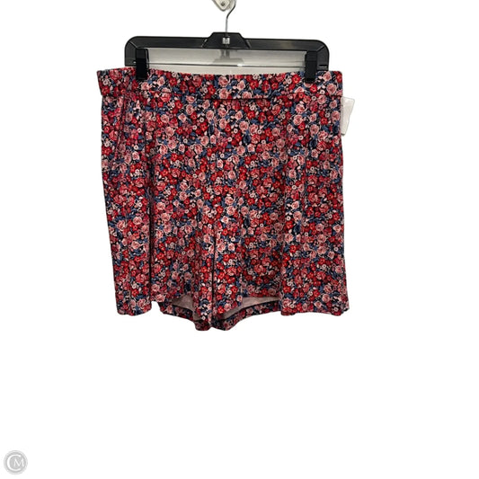 Shorts By J. Jill In Floral Print, Size: 12
