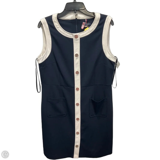 Dress Casual Midi By Tommy Hilfiger In Navy, Size: 14