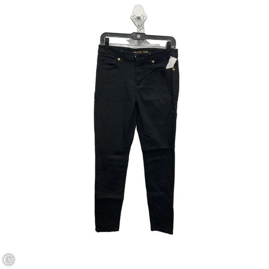 Jeans Designer By Michael Kors In Black Denim, Size: 8