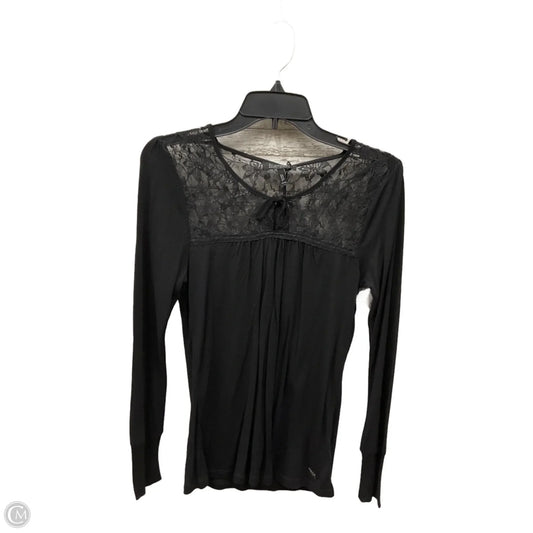 Top Long Sleeve By Buffalo David Bitton In Black, Size: M