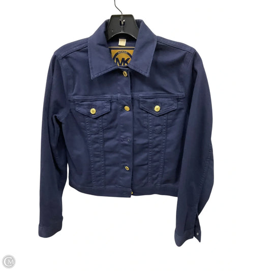 Jacket Denim By Michael By Michael Kors In Blue, Size: 0