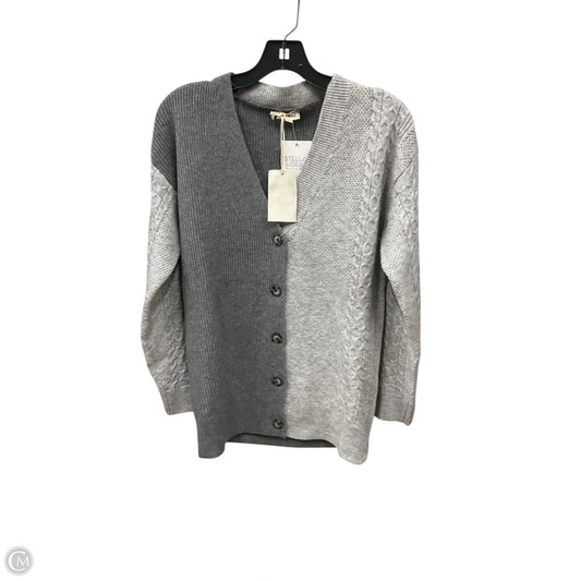 Cardigan By Hem & Thread In Grey, Size: S