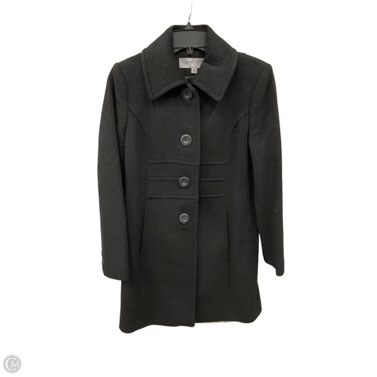 Coat Wool By Anne Klein In Black, Size: 4p