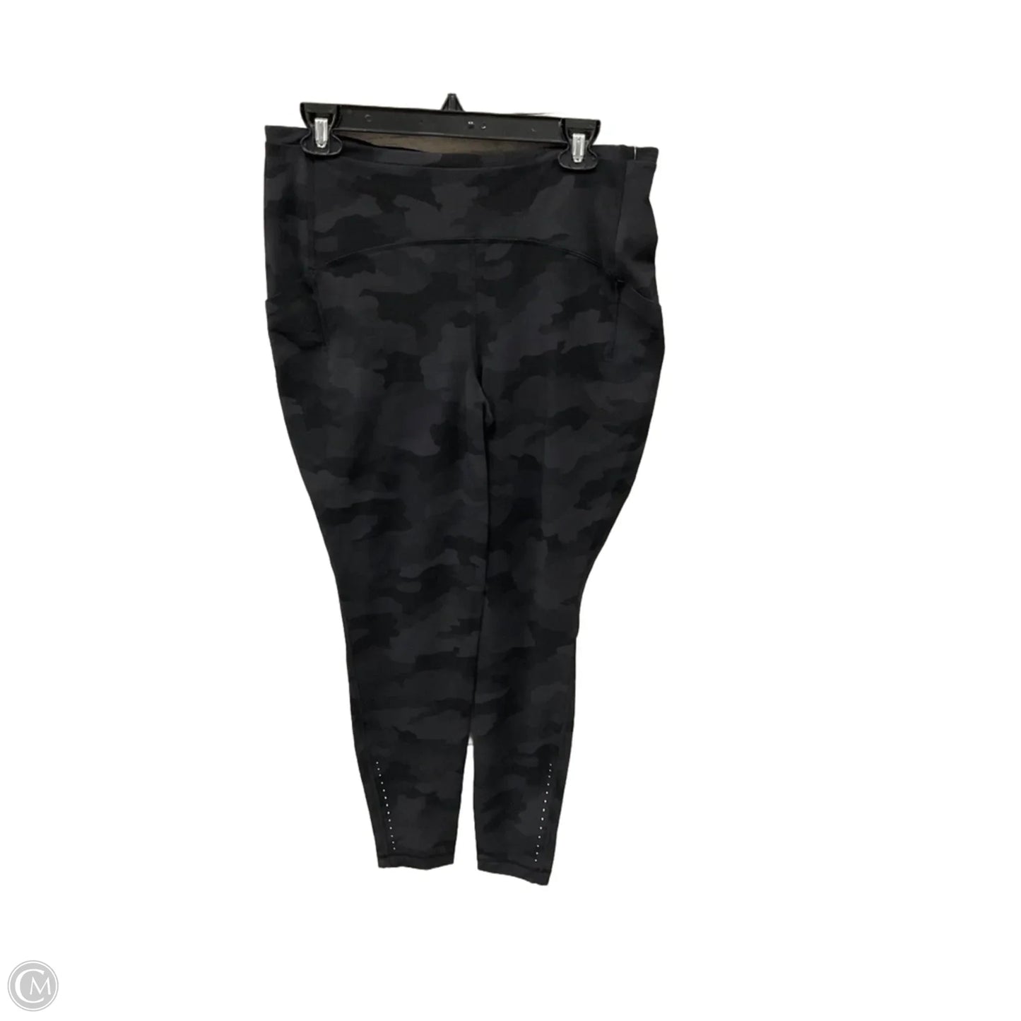 Athletic Leggings By Lululemon In Grey, Size: L