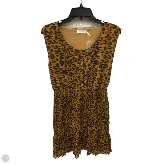 Dress Casual Midi By Blue Bird In Animal Print, Size: S