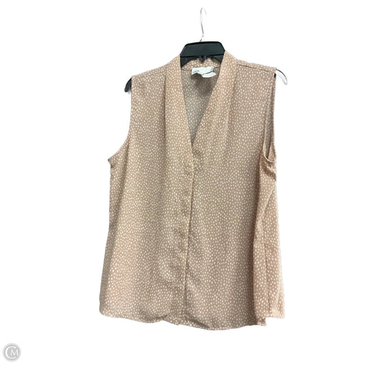 Top Sleeveless By Nordstrom In Pink, Size: L