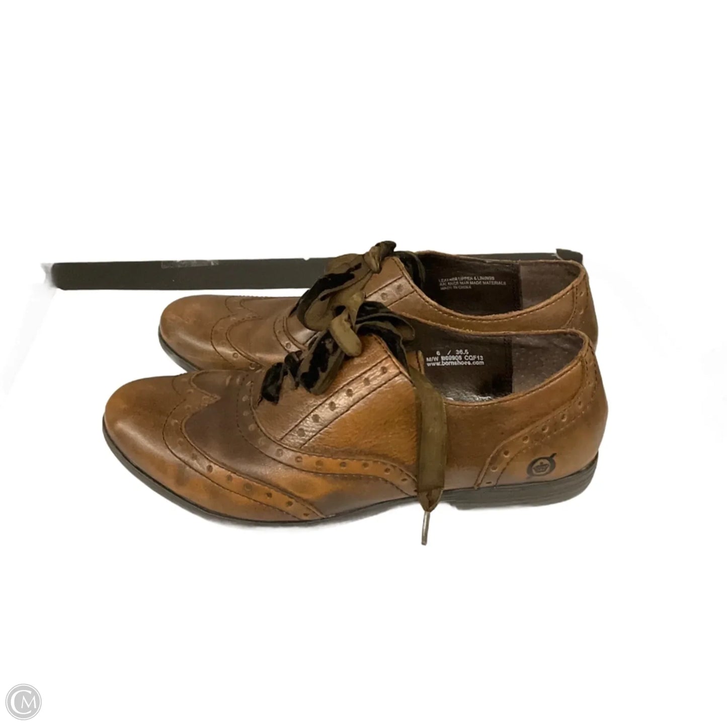 Shoes Flats By Born In Brown, Size: 6