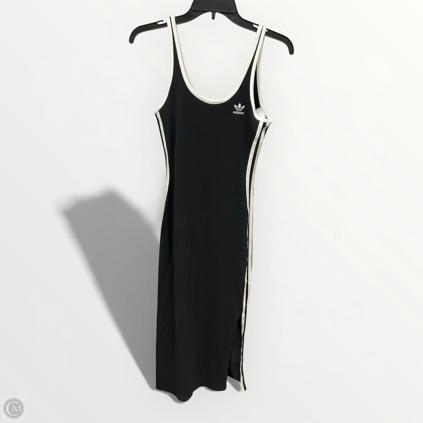 Dress Casual Maxi By Adidas In Black, Size: S