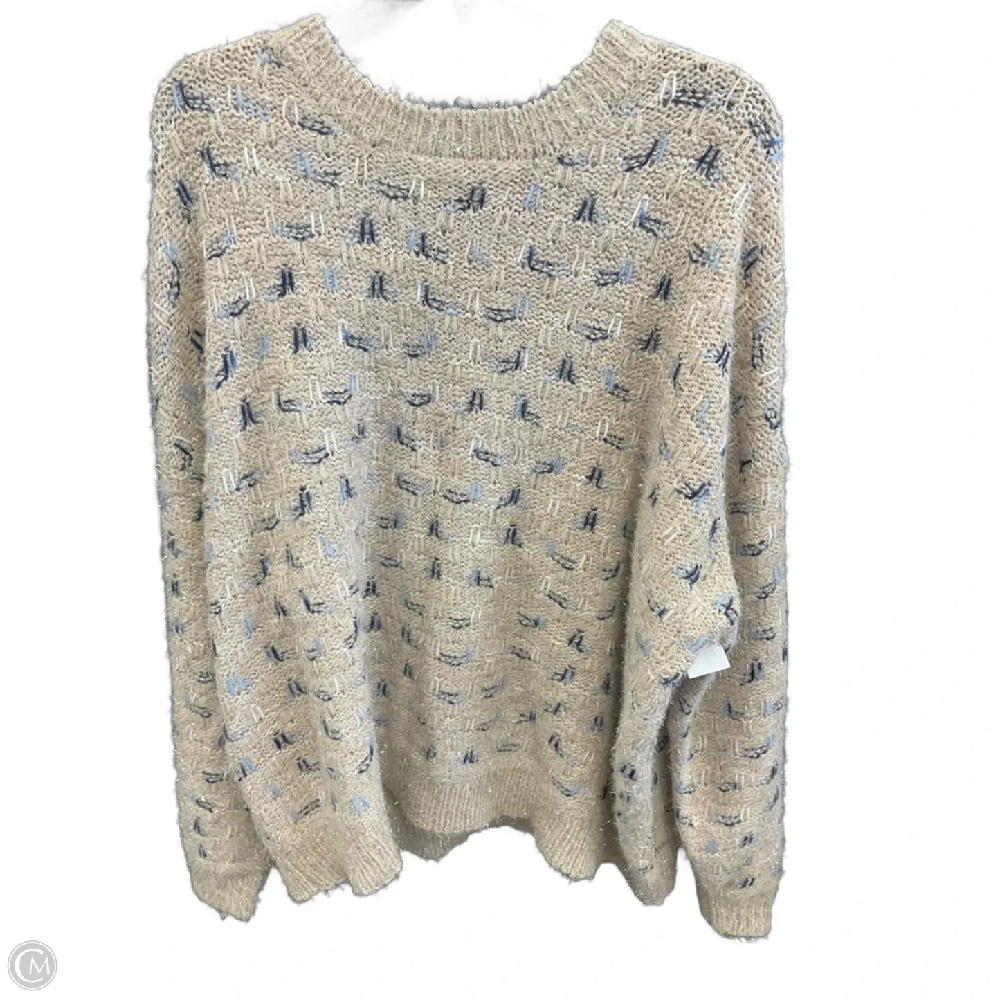 Sweater By Maurices In Cream, Size: Xl