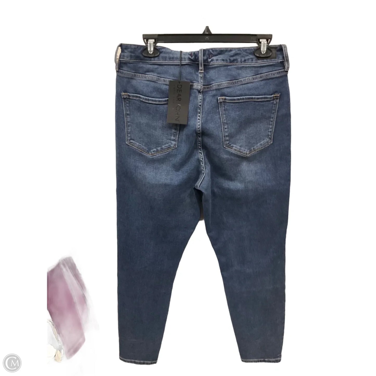 Jeans Skinny By Dear John In Blue Denim, Size: 12