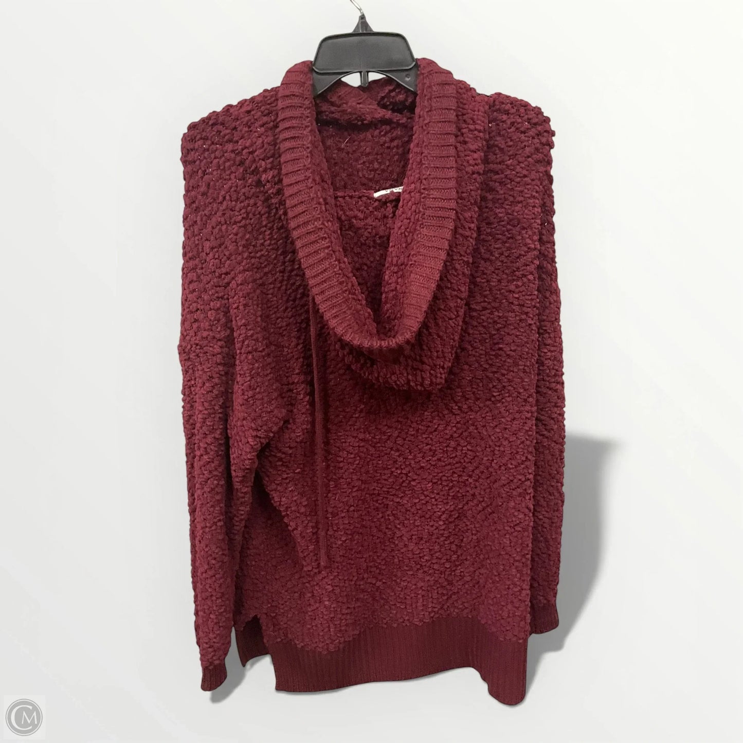 Sweater By Zenana In Red, Size: L