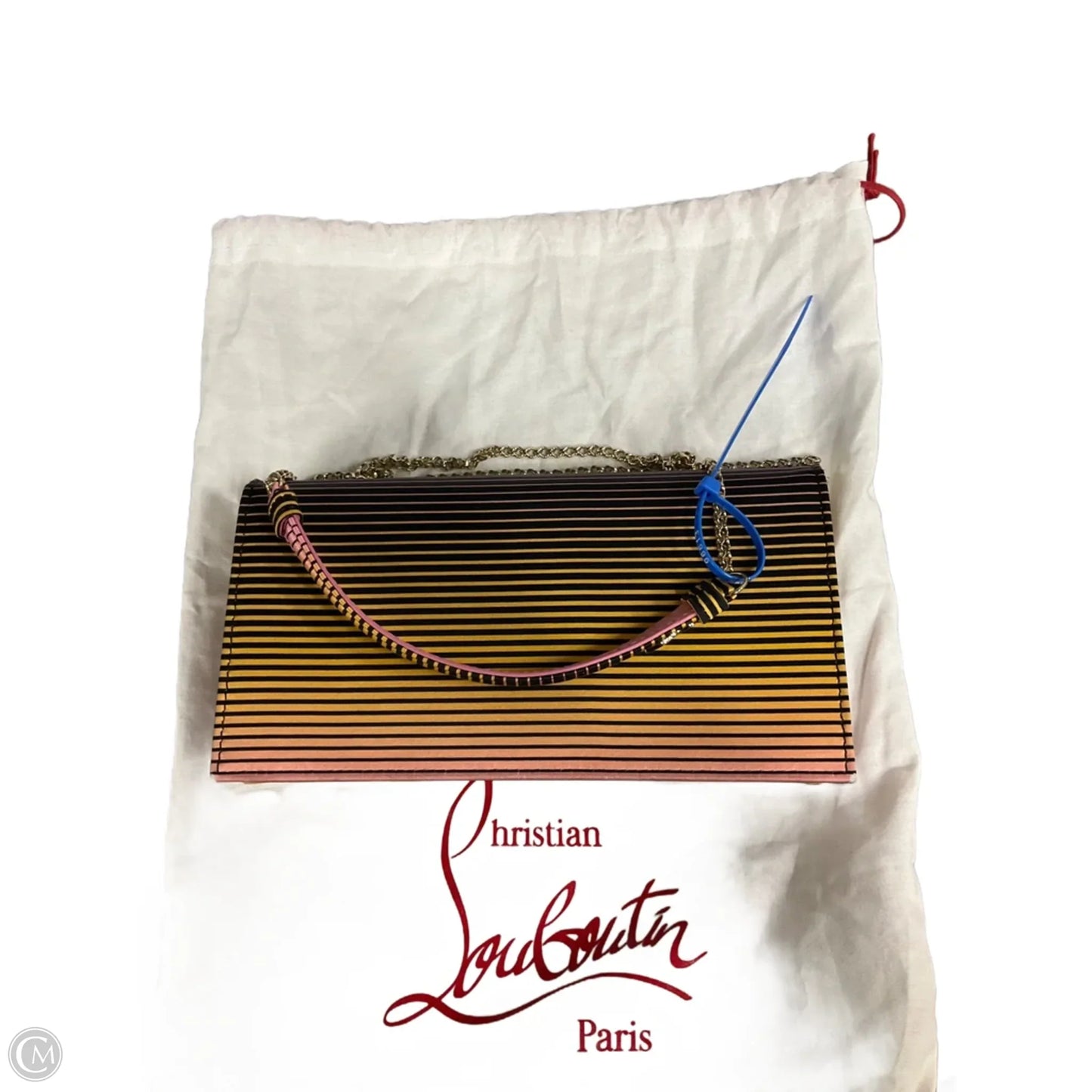 Crossbody Luxury Designer By Christian Louboutin, Size: Small