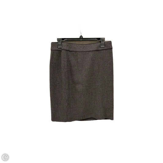 Skirt Midi By Ann Taylor In Black, Size: 10p