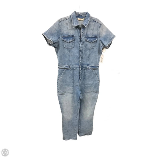 Jumpsuit By Intempo In Blue Denim, Size: 14