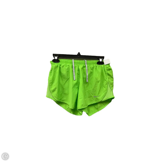 Athletic Shorts By Nike Apparel In Green, Size: S