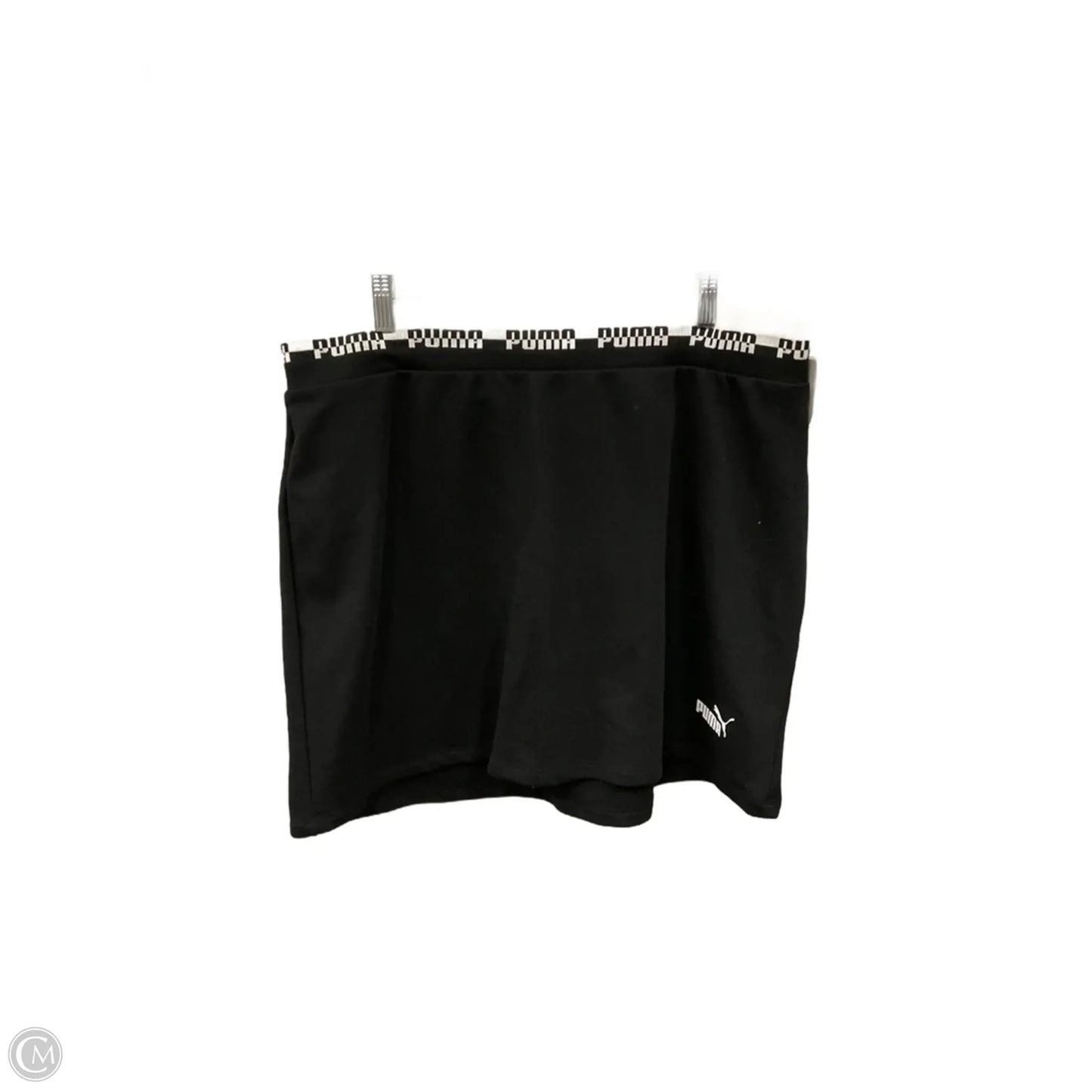 Athletic Skirt By Puma In Black, Size: Xl