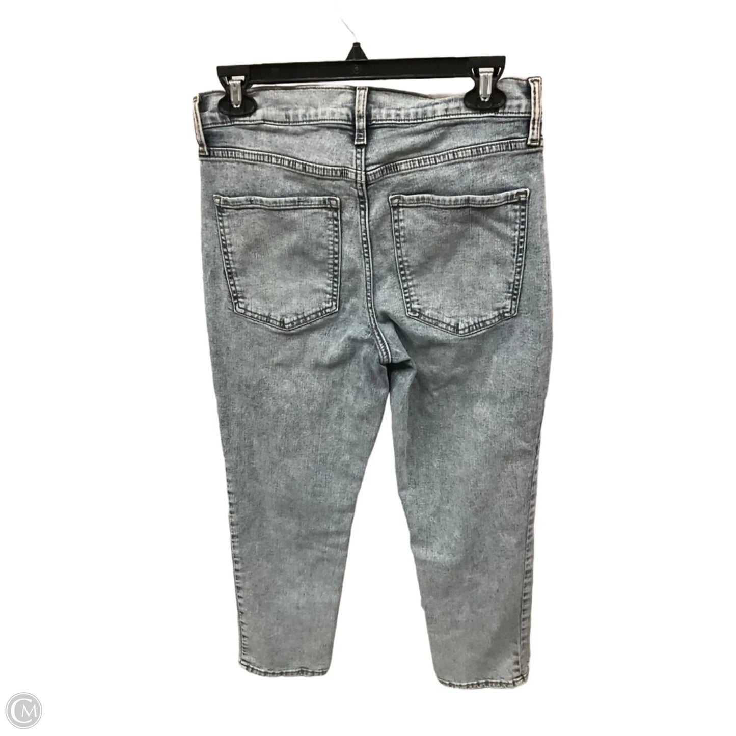 Jeans Skinny By Banana Republic In Blue Denim, Size: 6