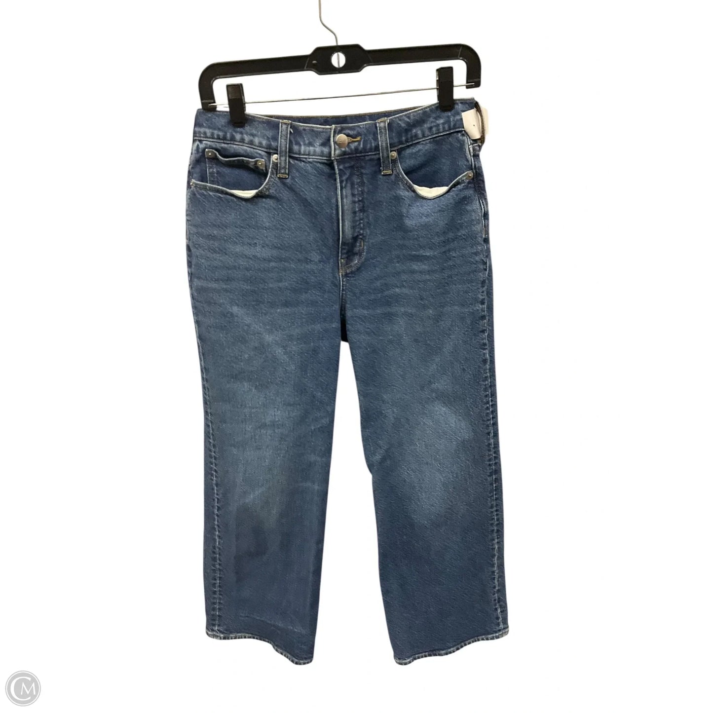 Jeans Straight By J. Crew In Blue Denim, Size: 6