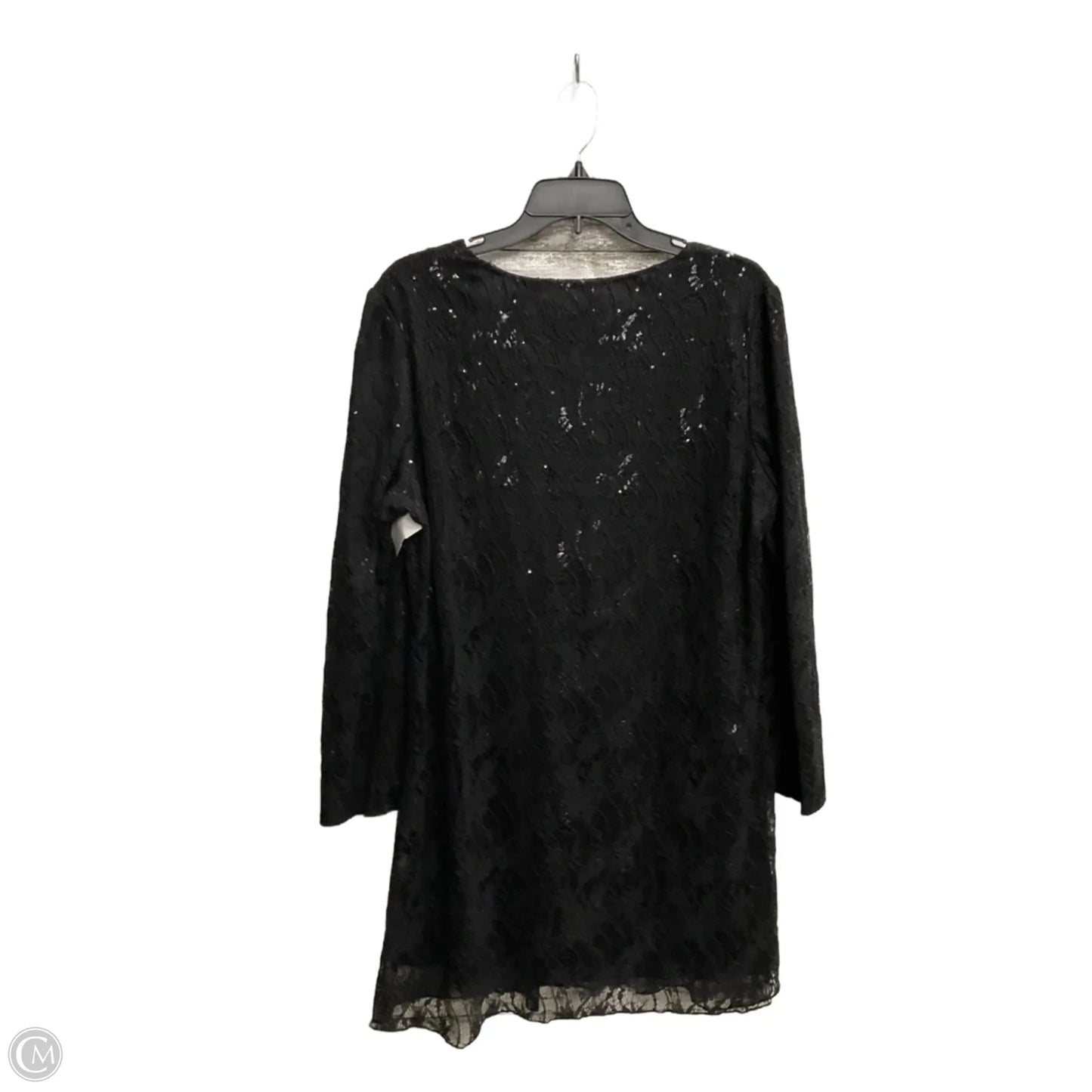 Dress Casual Midi By Clothes Mentor In Black, Size: Xl