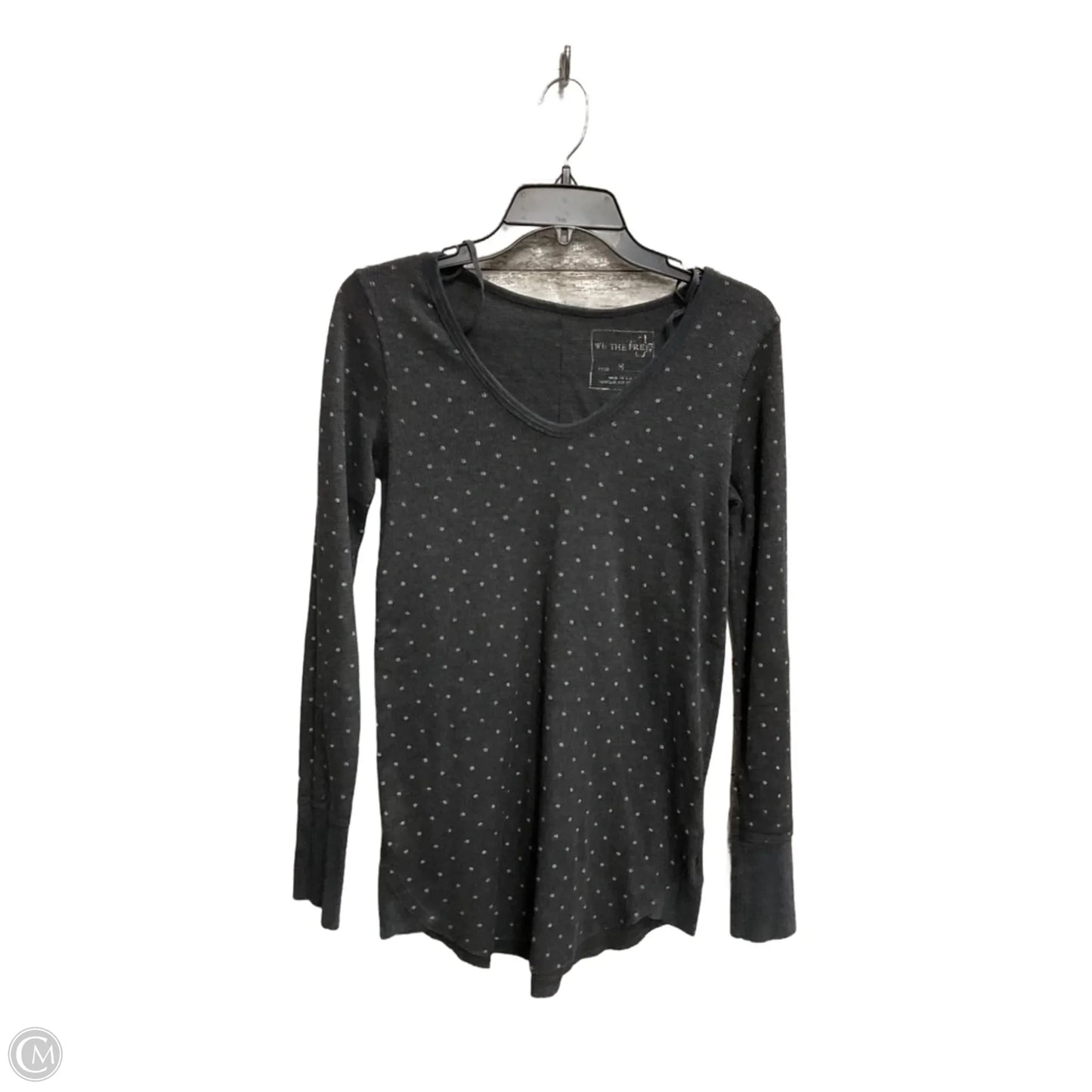Top Long Sleeve Basic By We The Free In Grey, Size: M