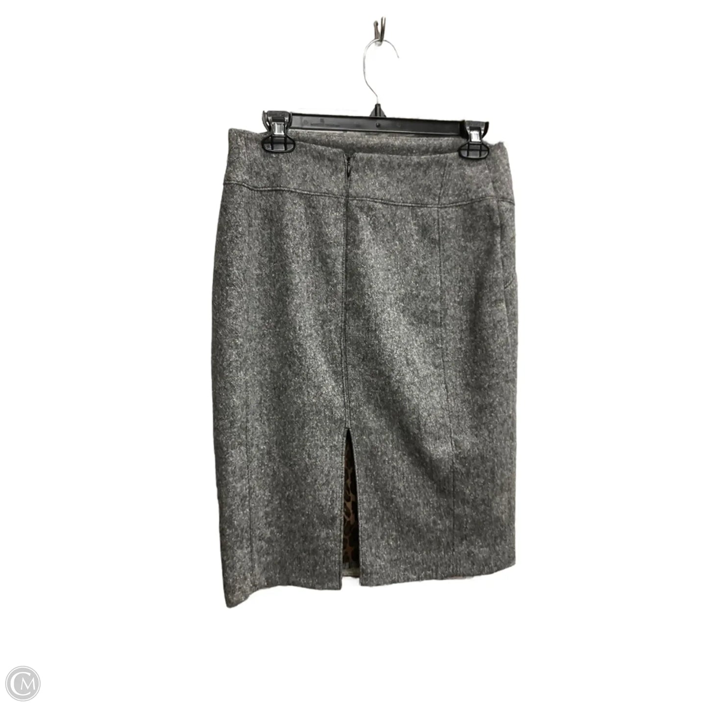 Skirt Midi By Express In Grey, Size: 2