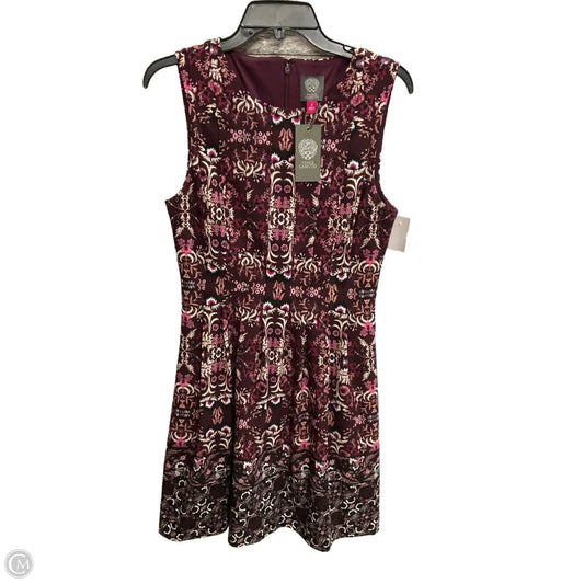 Dress Casual Midi By Vince Camuto In Purple, Size: 8
