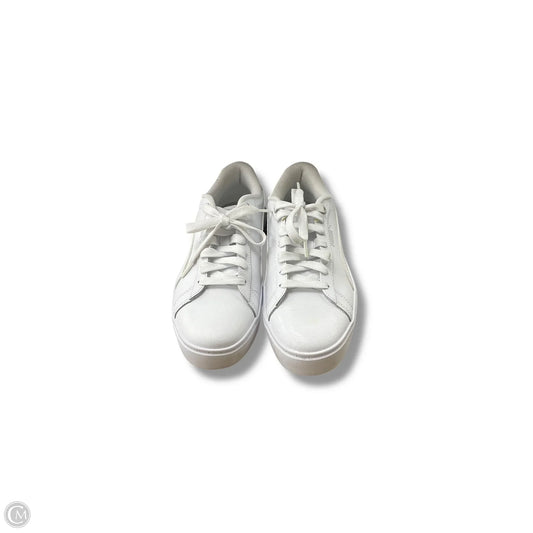 Shoes Athletic By Puma In White, Size: 8.5